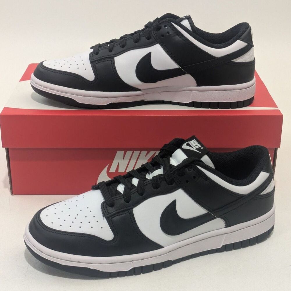 Nike Dunk Low White Black Panda DD1503-101 Women's 9.5 / Men's 8